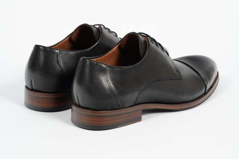 Black Barrett Lace-up Loafer