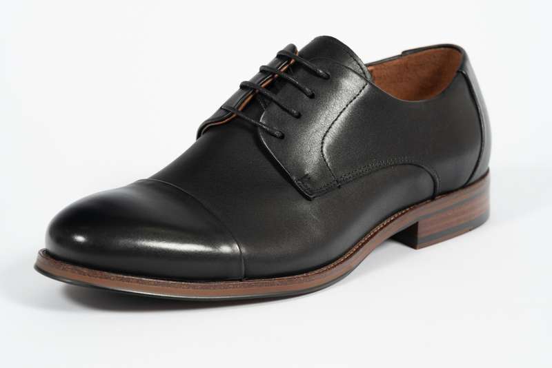 Black Barrett Lace-up Loafer