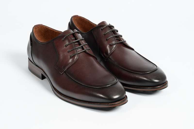 Wine Apron Derby Lace-up Loafer