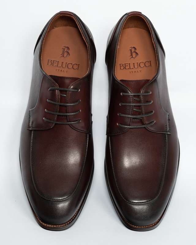 Wine Apron Derby Lace-up Loafer