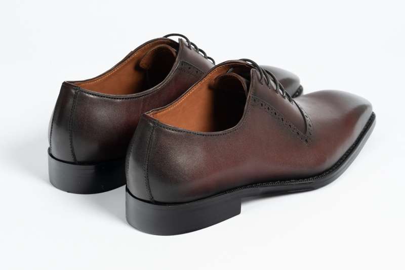 Wine Oxford Lace-up Loafer