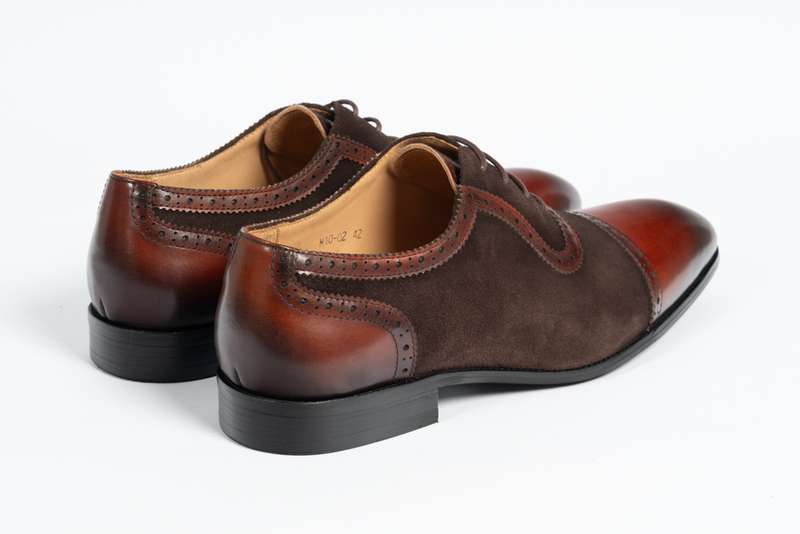 Coffee Oxford Lace-up Loafer