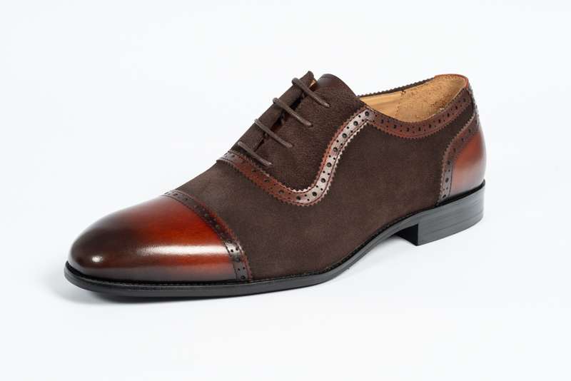 Coffee Oxford Lace-up Loafer