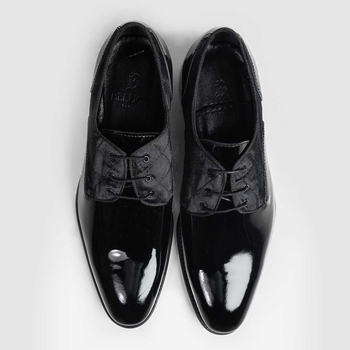 Black Lace-up Tuxedo