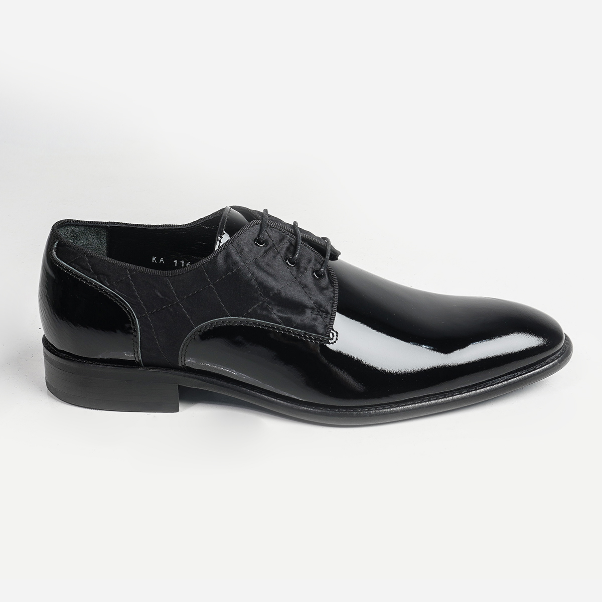 Black Lace-up Tuxedo