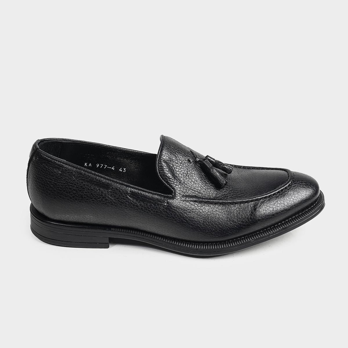 Black Tassel Loafer