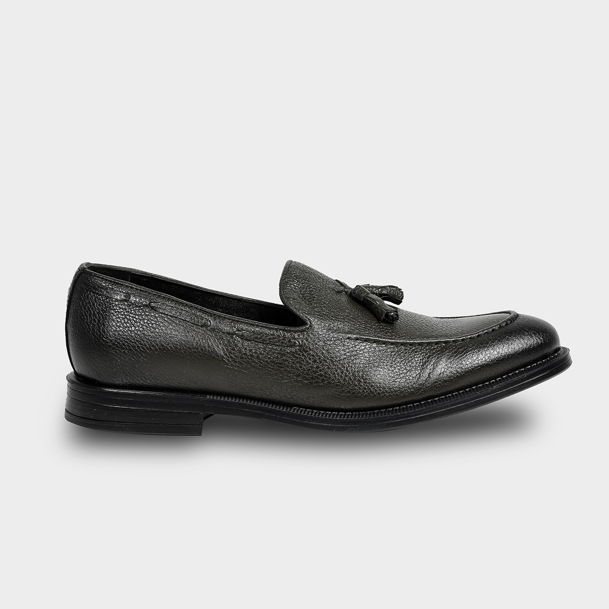 Haki Tassel Loafer