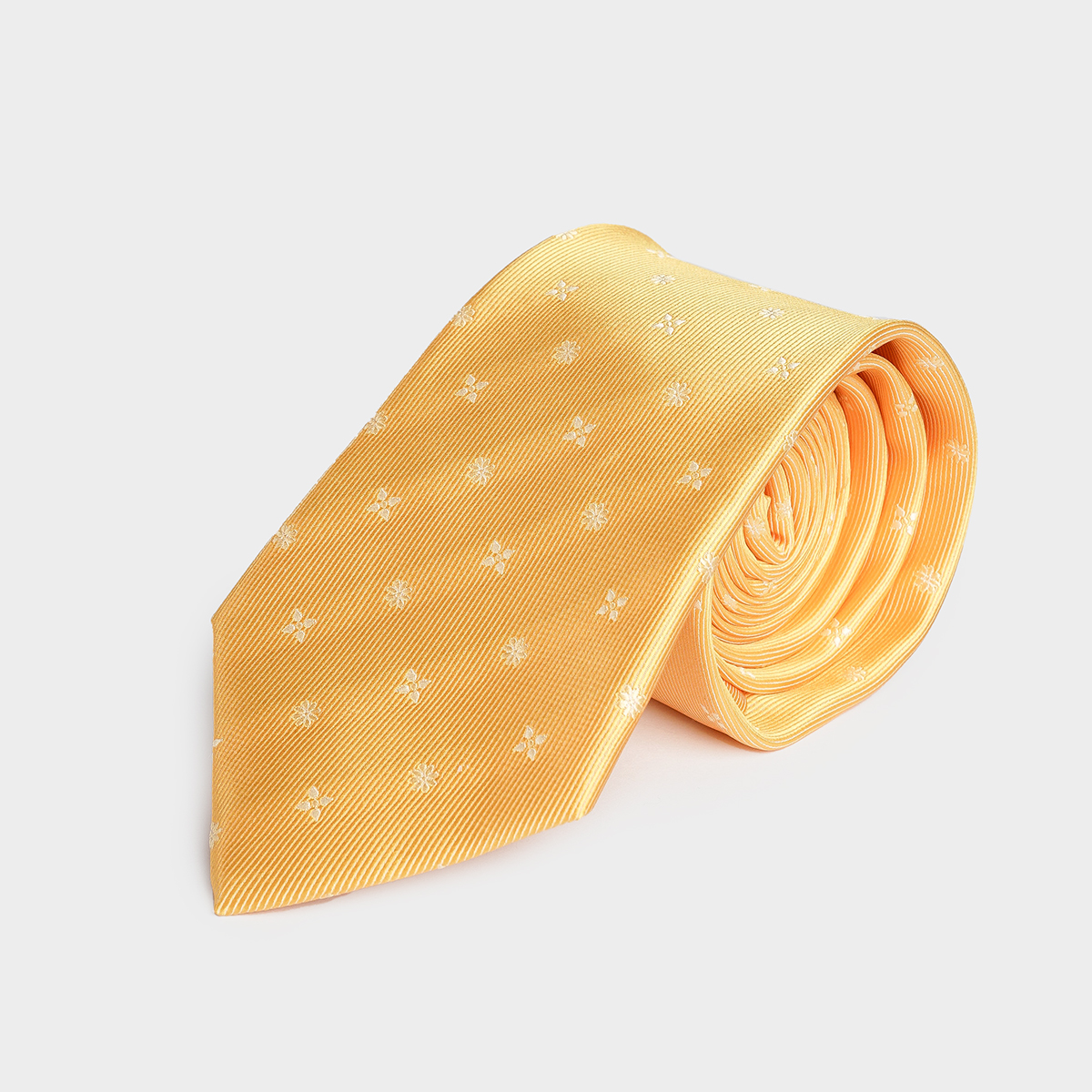 Yellow Flowered Tie