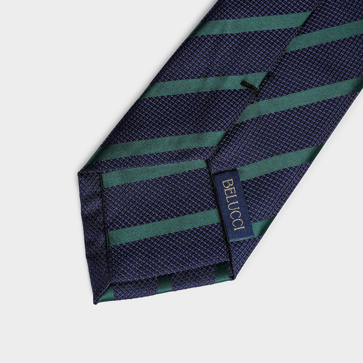 Navy Striped Tie