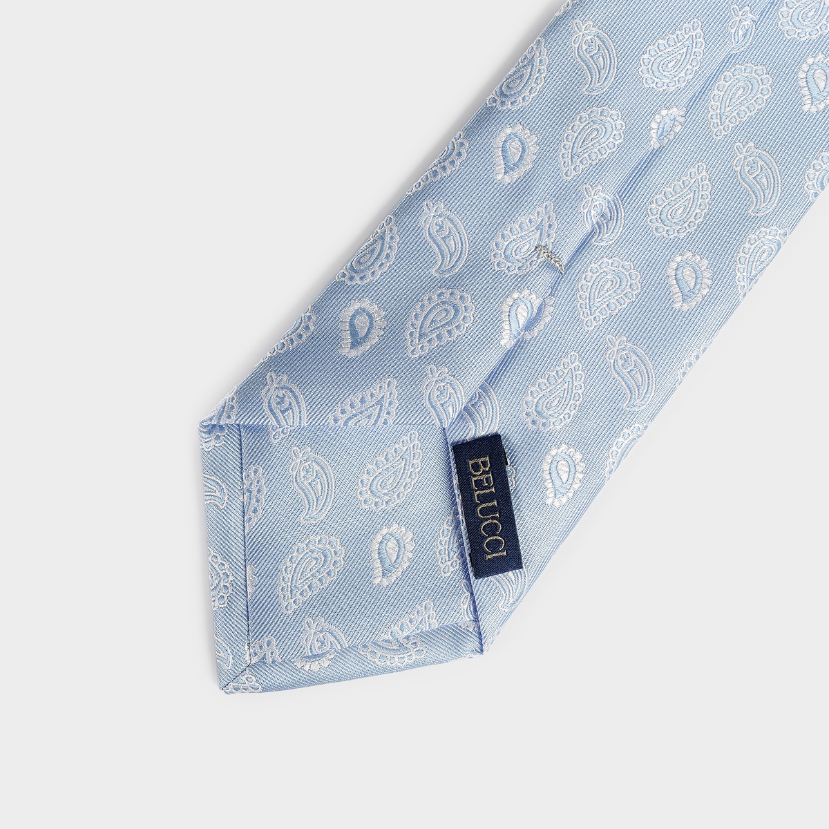 Light.Blue Graphic Tie