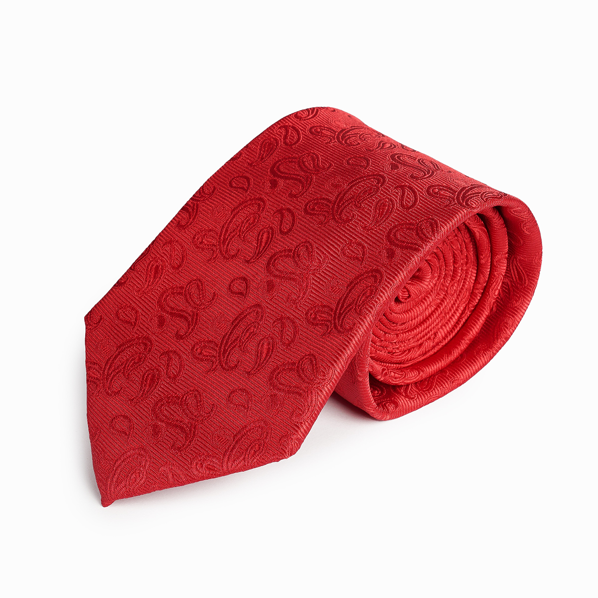 Red Graphic Tie