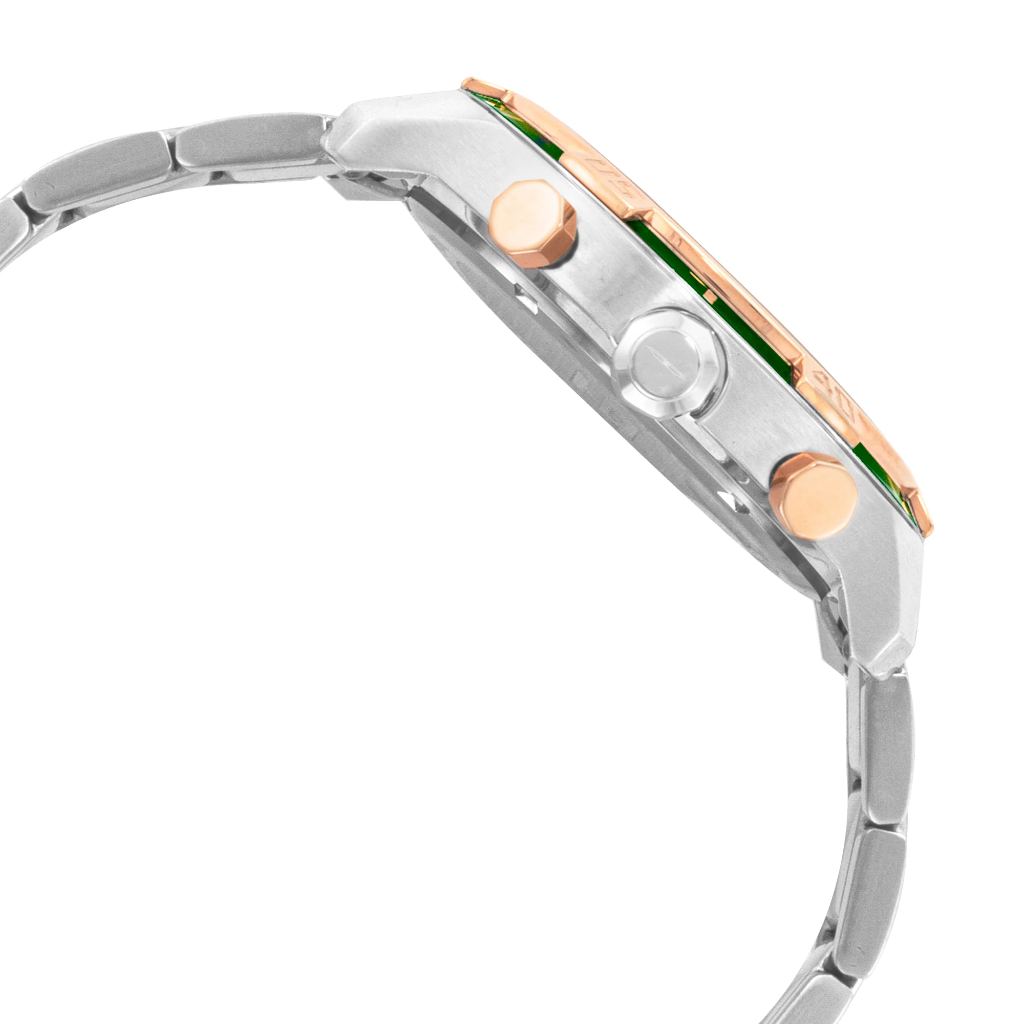 BLADE Vigor Emerald 3630G2UEU SS Case & Band Multifunction Men"s Watch