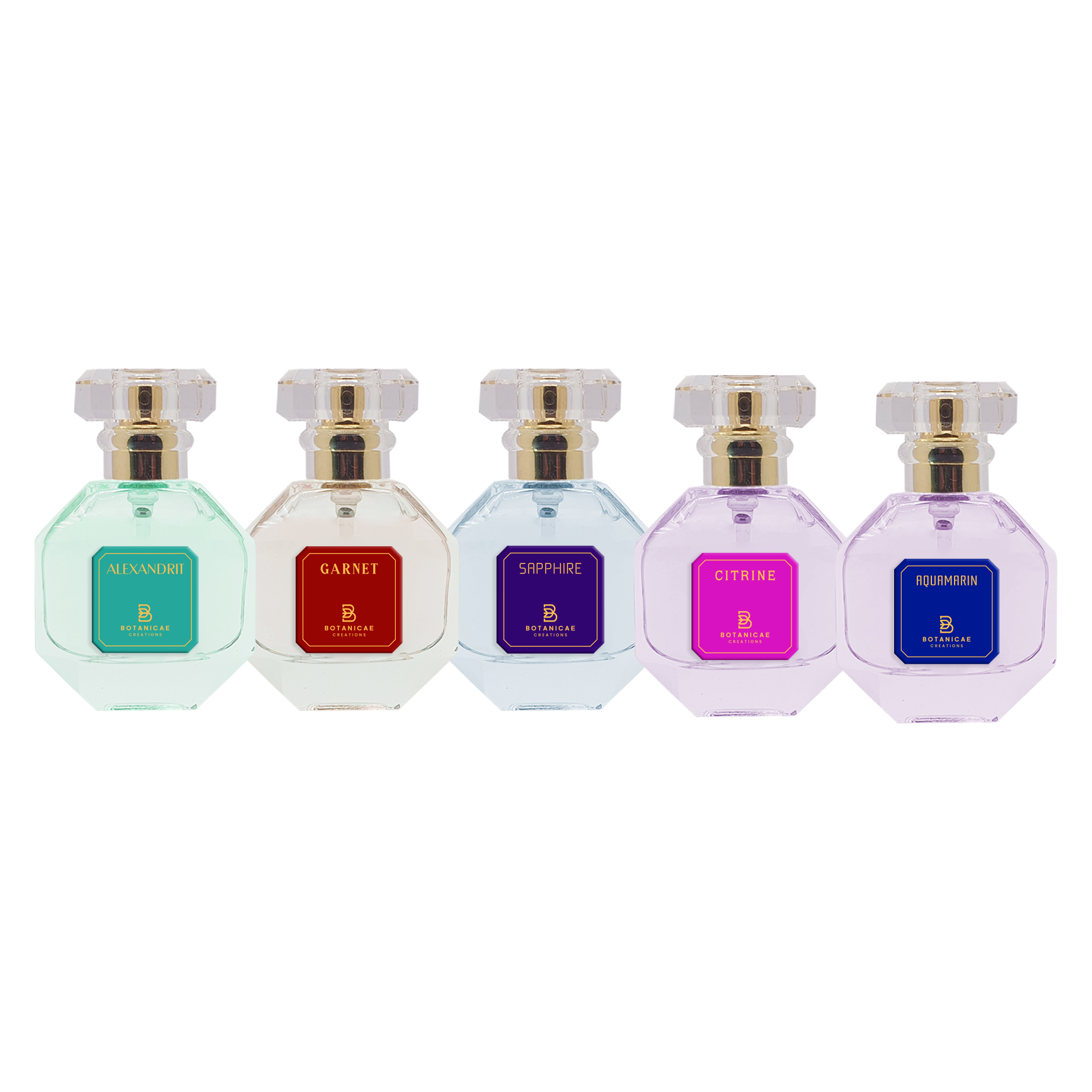 BOTANICAE FEMME COLLECTION / RED / 30 ML X 5 / SET