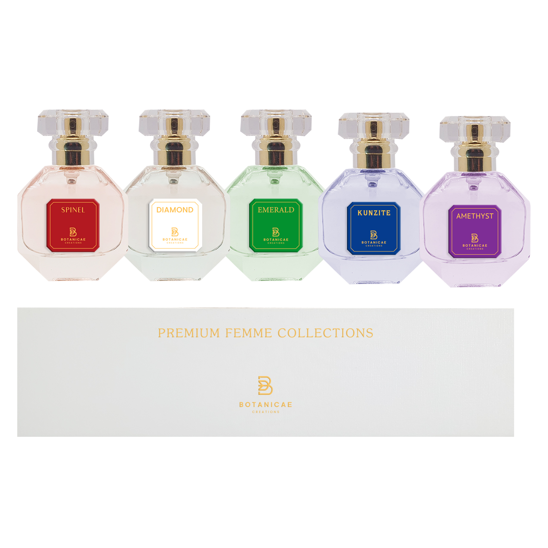 BOTANICAE FEMME COLLECTION / WHITE / 30 ML X 5 / SET