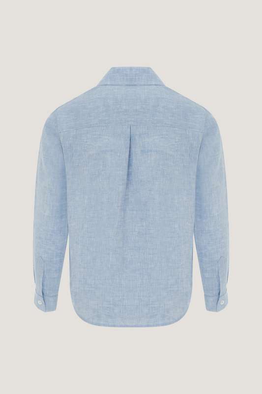 Boys Cuban Collar Shirt