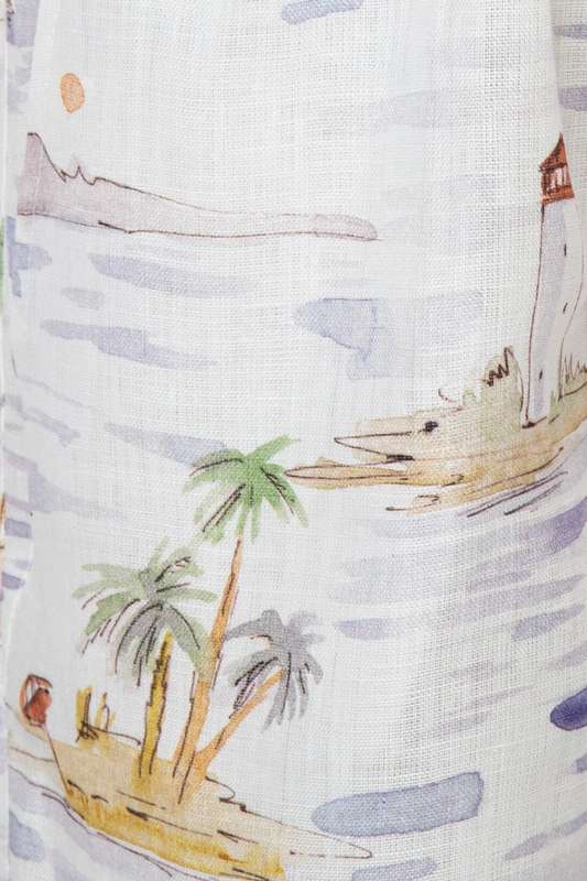 Boys Daffy Beach Print Shorts