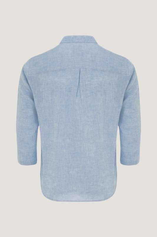 Boys Mandarin Collar Shirt