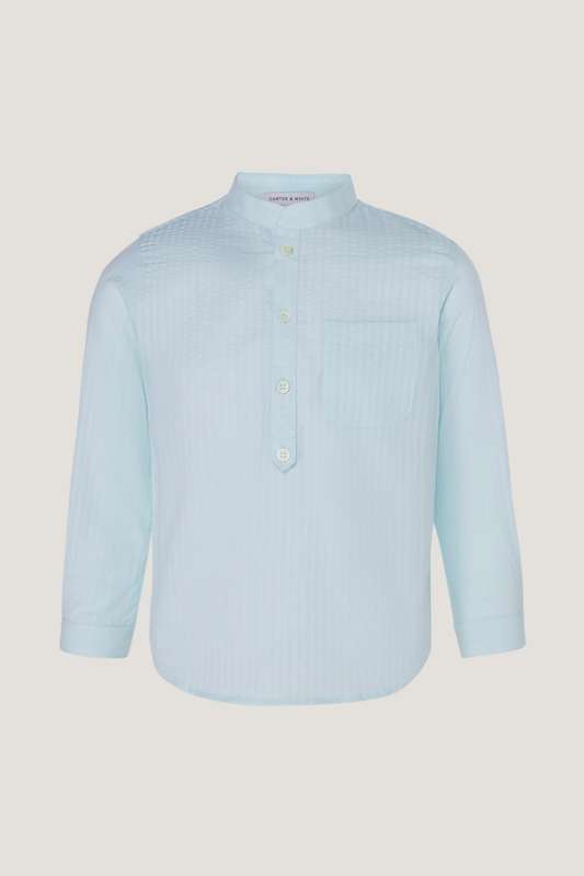 Boys Mandarin Shirt LS