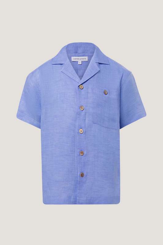 Boys Sammy Resort Button Pocket SS Shirt