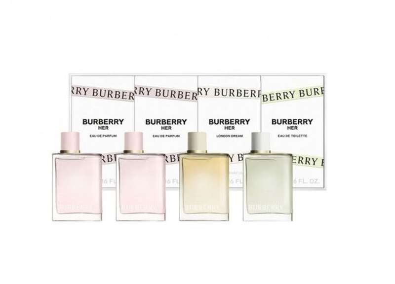 Burberry Woman Collection 4Pcs 5ML Mini Set
