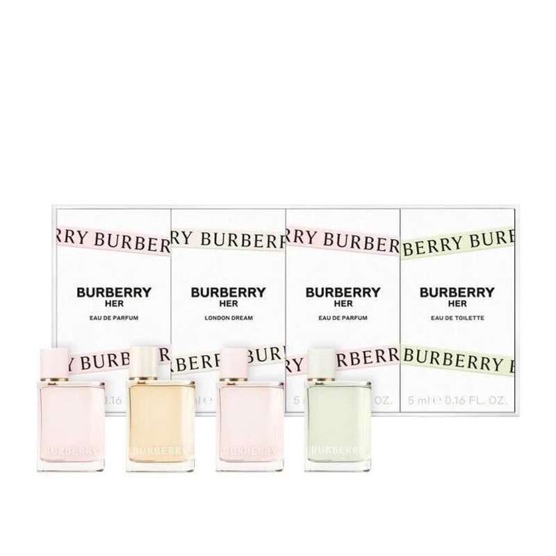 Burberry Woman Collection 4Pcs 5ML Mini Set