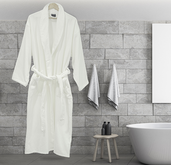 PLAIN BATHROBE TERRY 400GSM