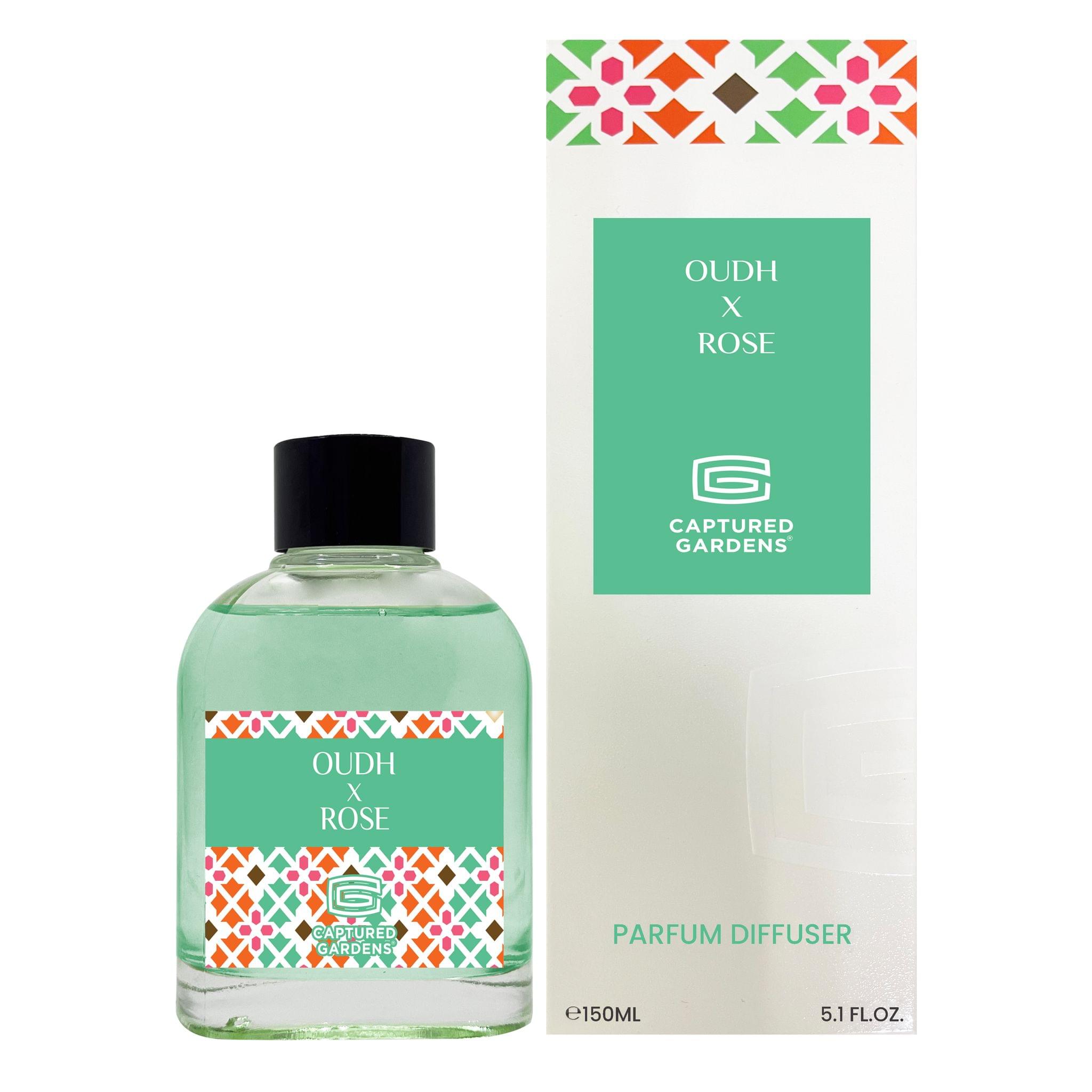 Captured Gardens Oudh X Rose Parfum Diffuser 150 Ml