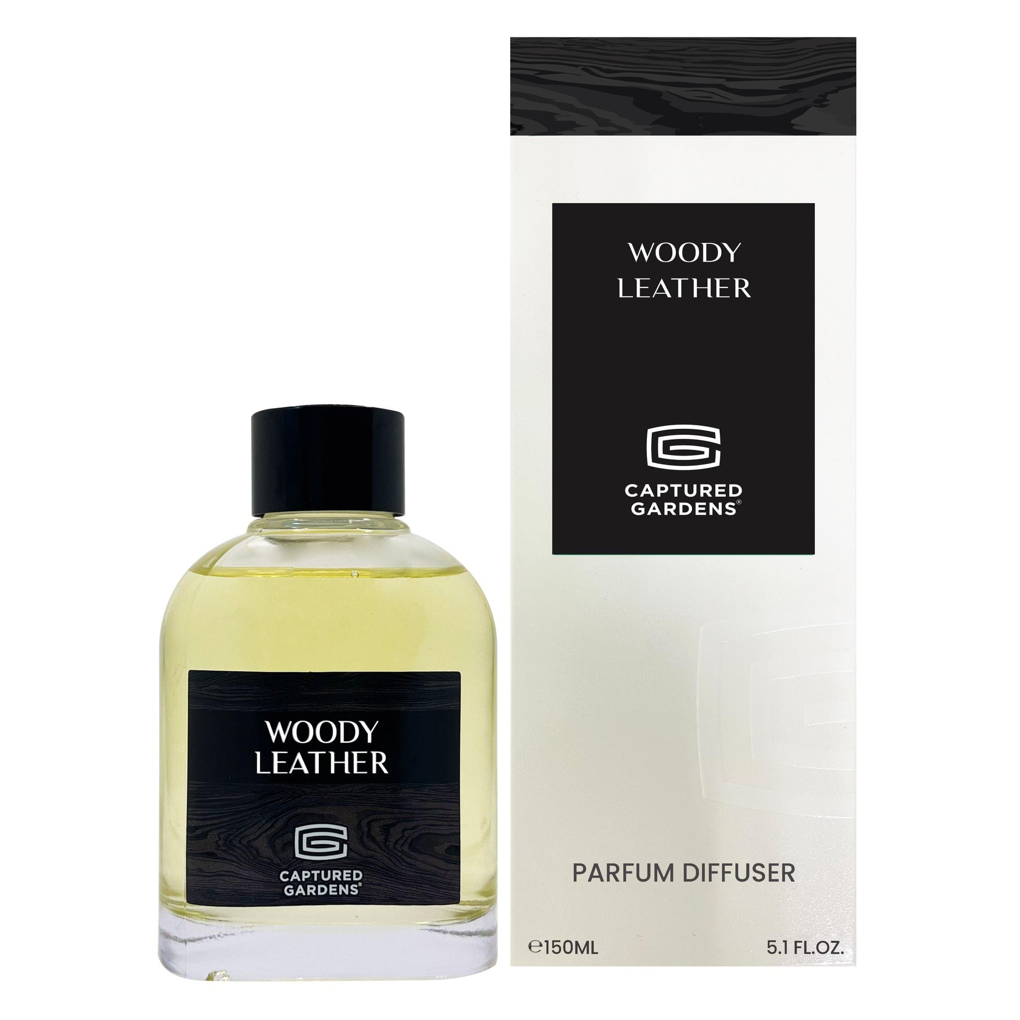 Captured Gardens Woody Leather Parfum Diffuser 150 Ml