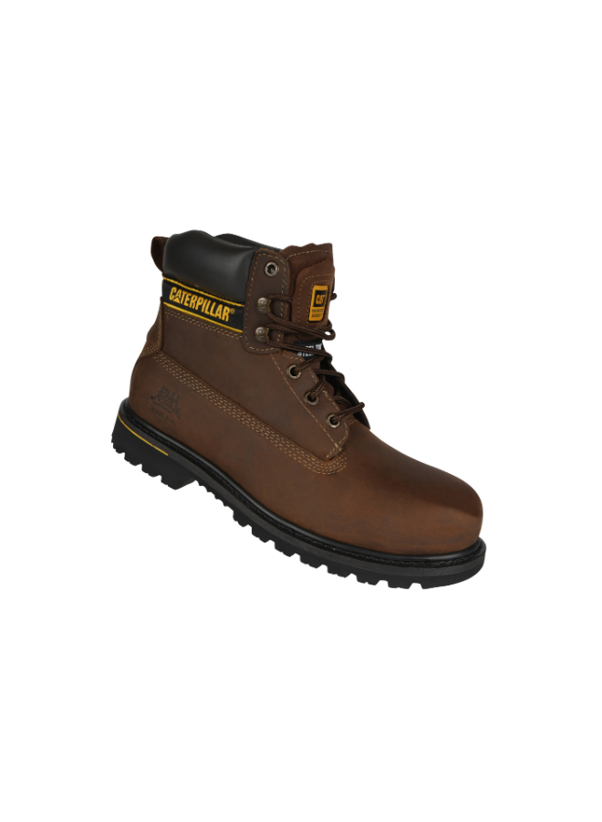 Caterpillar Mens Boots Holton S3 708029 Dark Brown