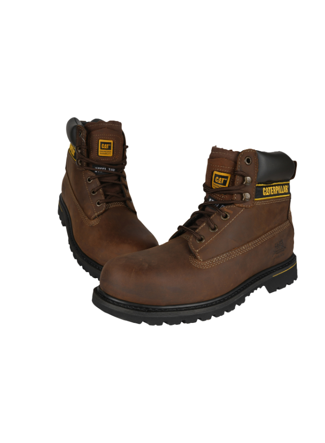 Caterpillar Mens Boots Holton S3 708029 Dark Brown