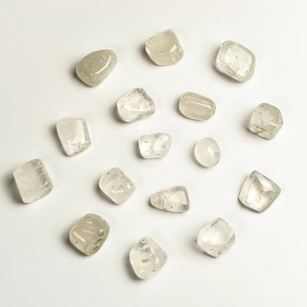 Clear Quartz Tumbled Stone 2-3cm
