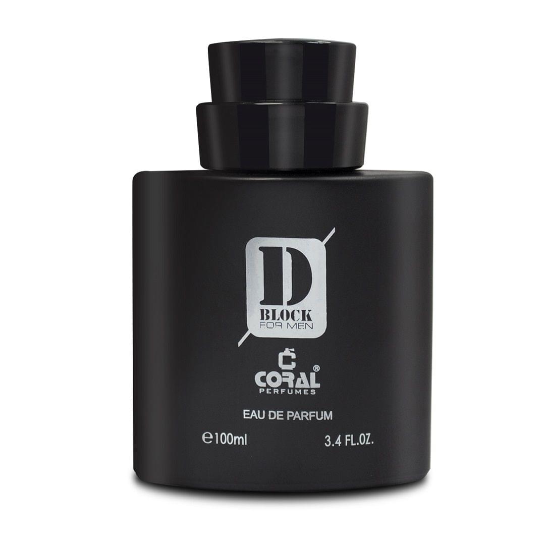 Coral D Block Black For Men EDP 100Ml
