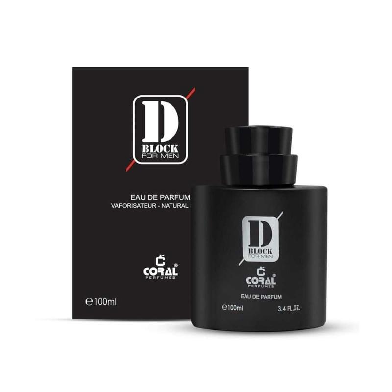 Coral D Block Black For Men EDP 100Ml