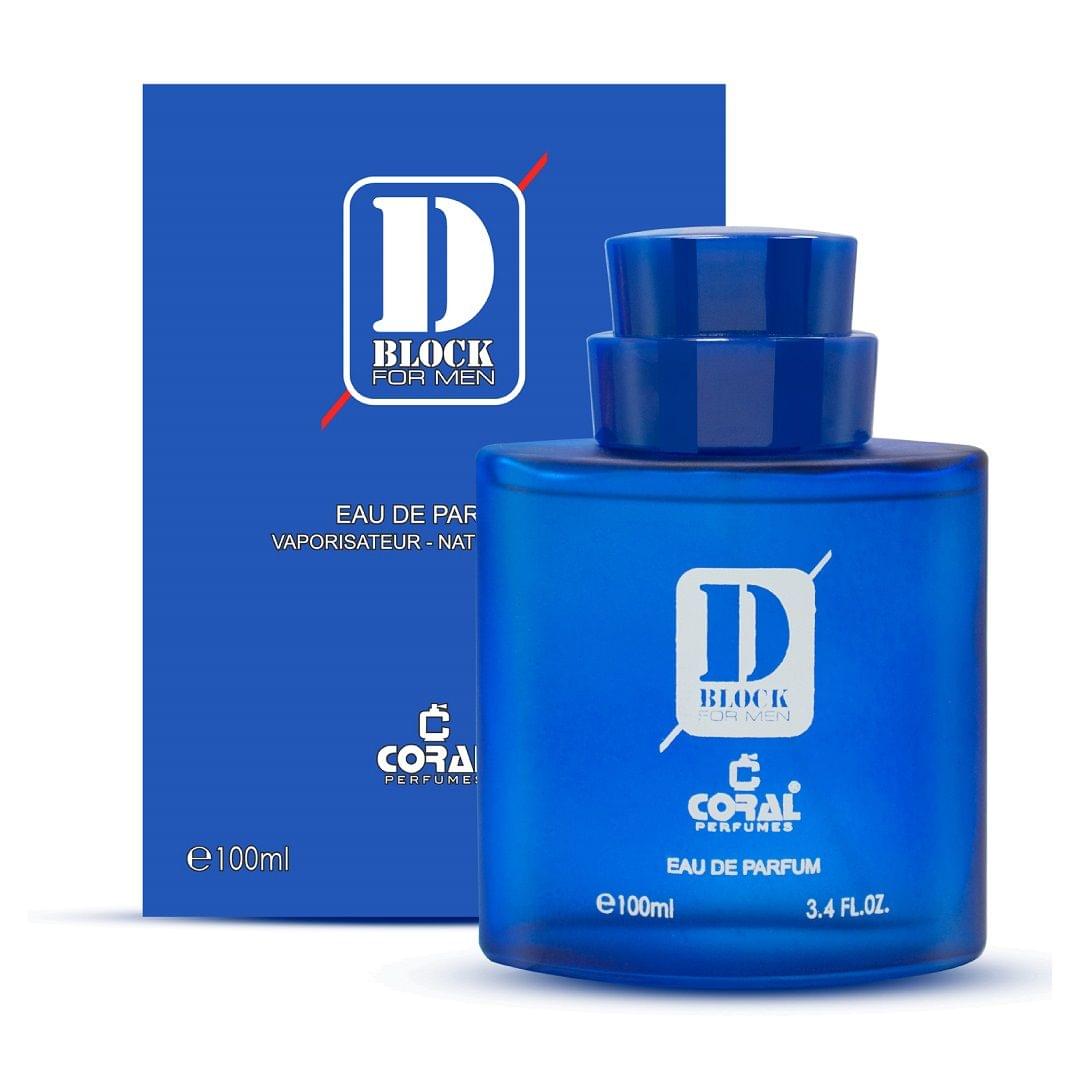 Coral D Block Blue For Men EDP 100Ml