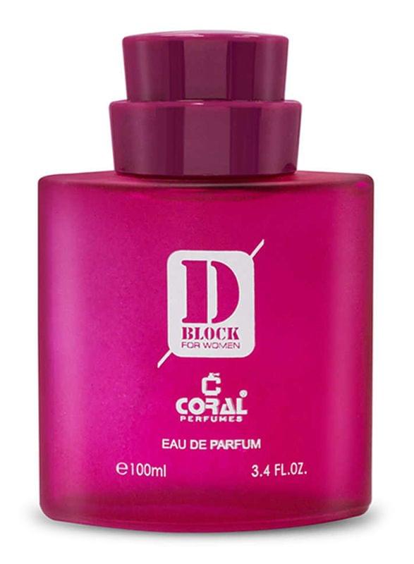 Coral D Block Pink For Woman EDP 100Ml