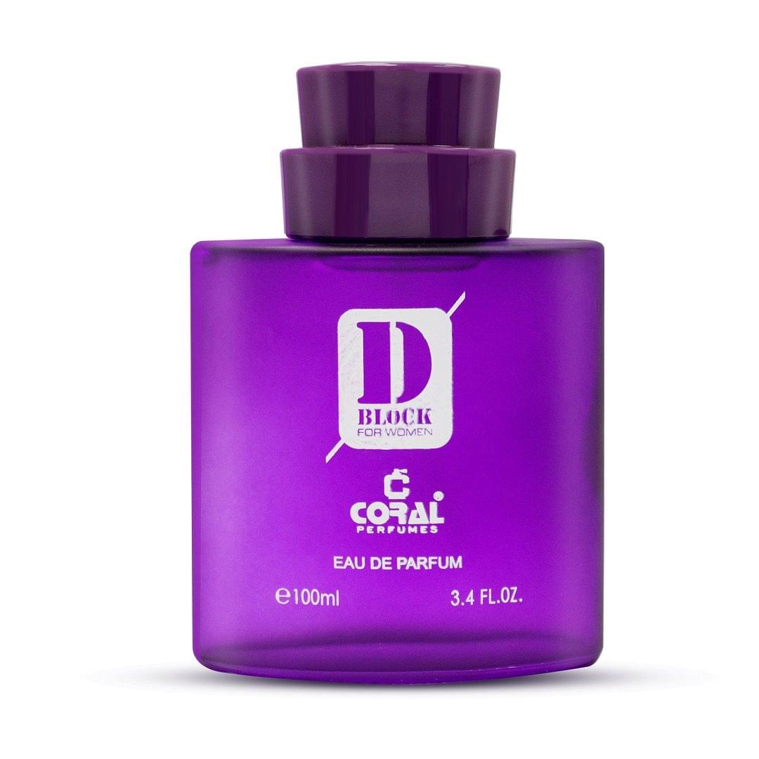 Coral D Block Purple For Woman EDP 100Ml