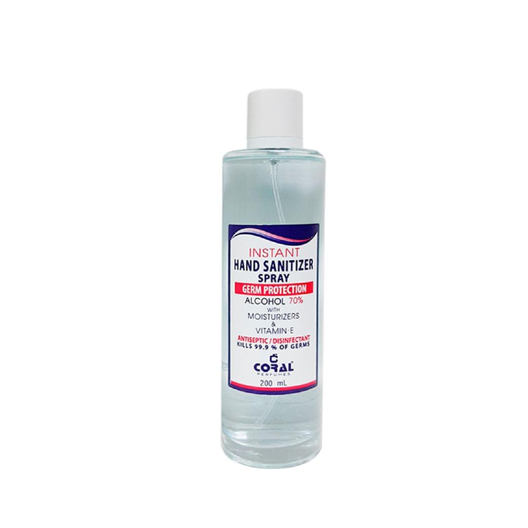 Coral Instant Hand Sanitizer Spray 200Ml