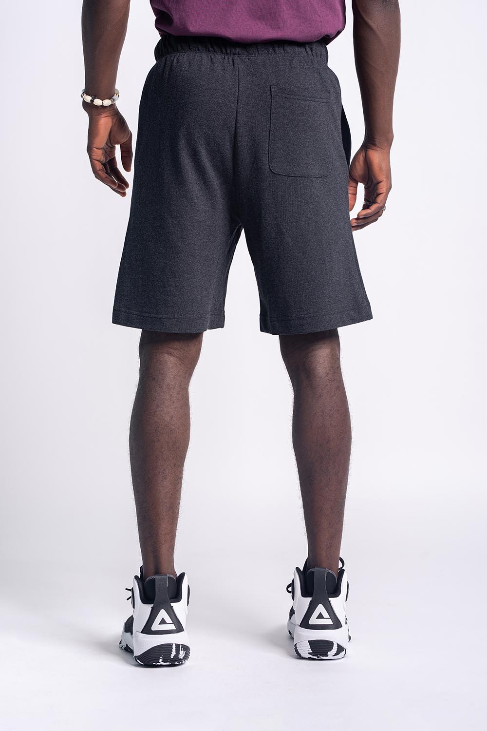 COTTON KNITTED SHORTS - MEN2311610087008002