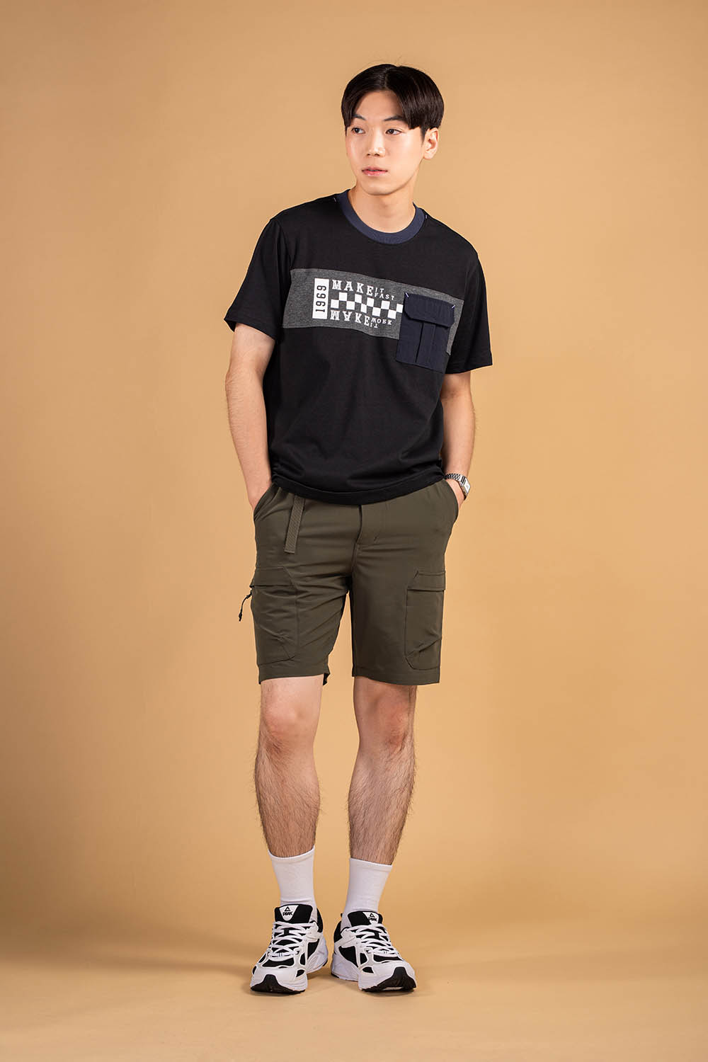 COTTON KNITTED T-SHIRTS - MEN2311030040337