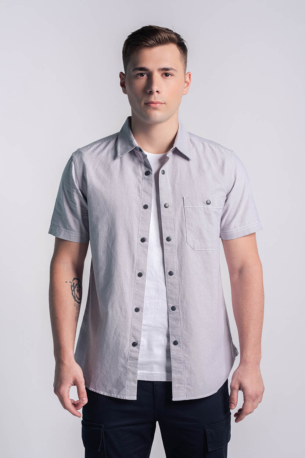 COTTON WOVEN SHIRTS - MEN2311130067526002