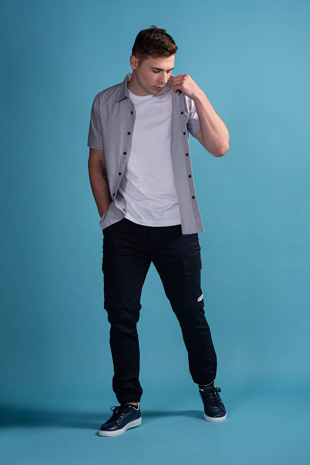 COTTON WOVEN SHIRTS - MEN2311130067526002