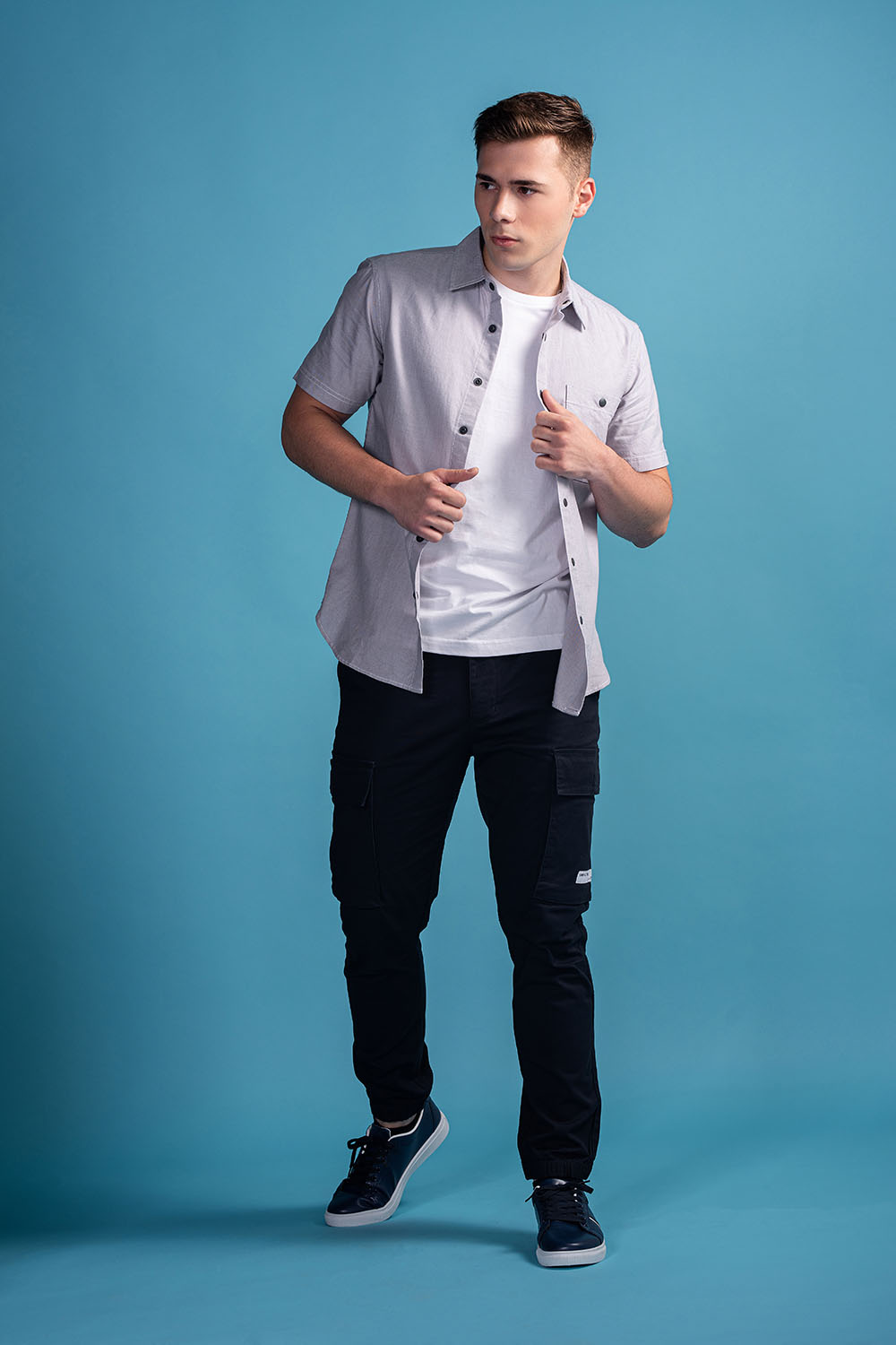 COTTON WOVEN SHIRTS - MEN2311130067526002