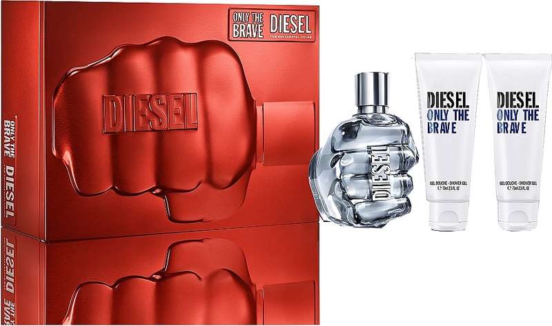 Diesel Only The Brave Set  Eau De Toilette For Men 125ML
