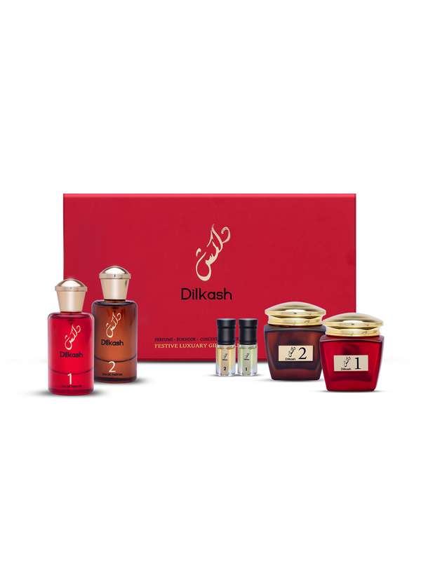 Dilkash Perfumes 50MLX2 Buhoor-2 Oil-2 Set