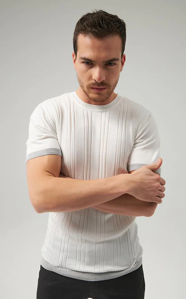 Ds Damat Knitwear Regular Fit White