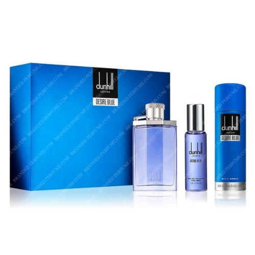 DUNHILL DESIRE BLUE EDT 100ML +EDT30ML +B/S PR 195ML