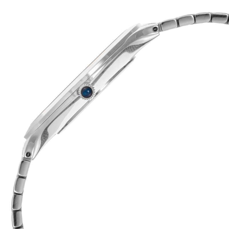 ELIZ ES8691G2SES SS Case & Band Date Men"s Watch