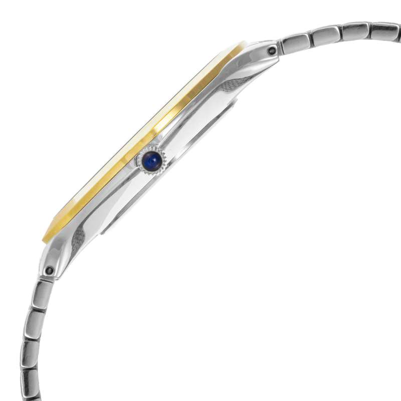 ELIZ ES8691G2TST SS Case & Band Date Men"s Watch