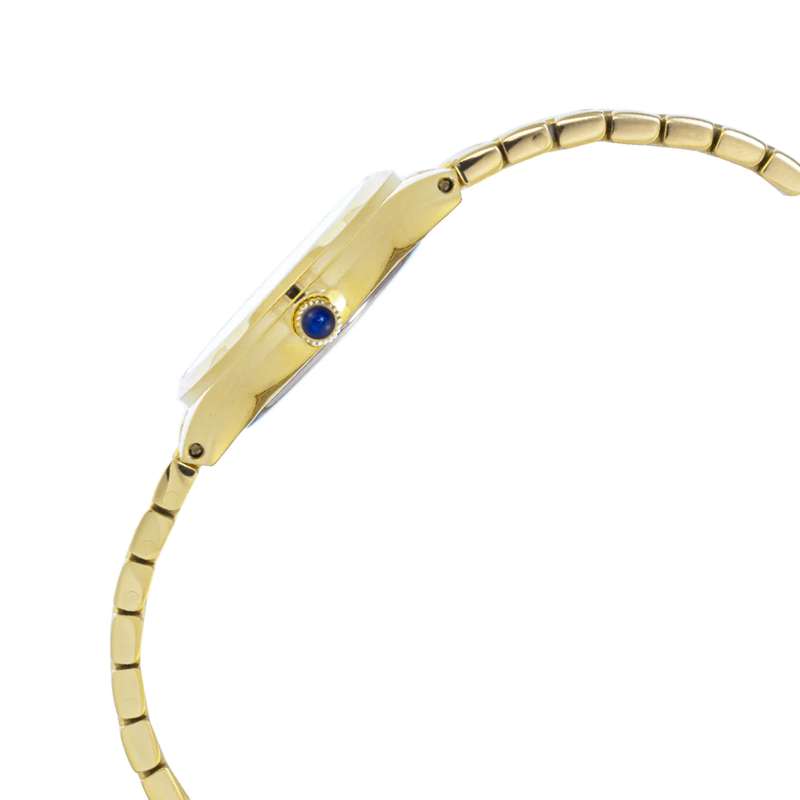 ELIZ ES8691L2GCG SS Case & Band Date Women"s Watch