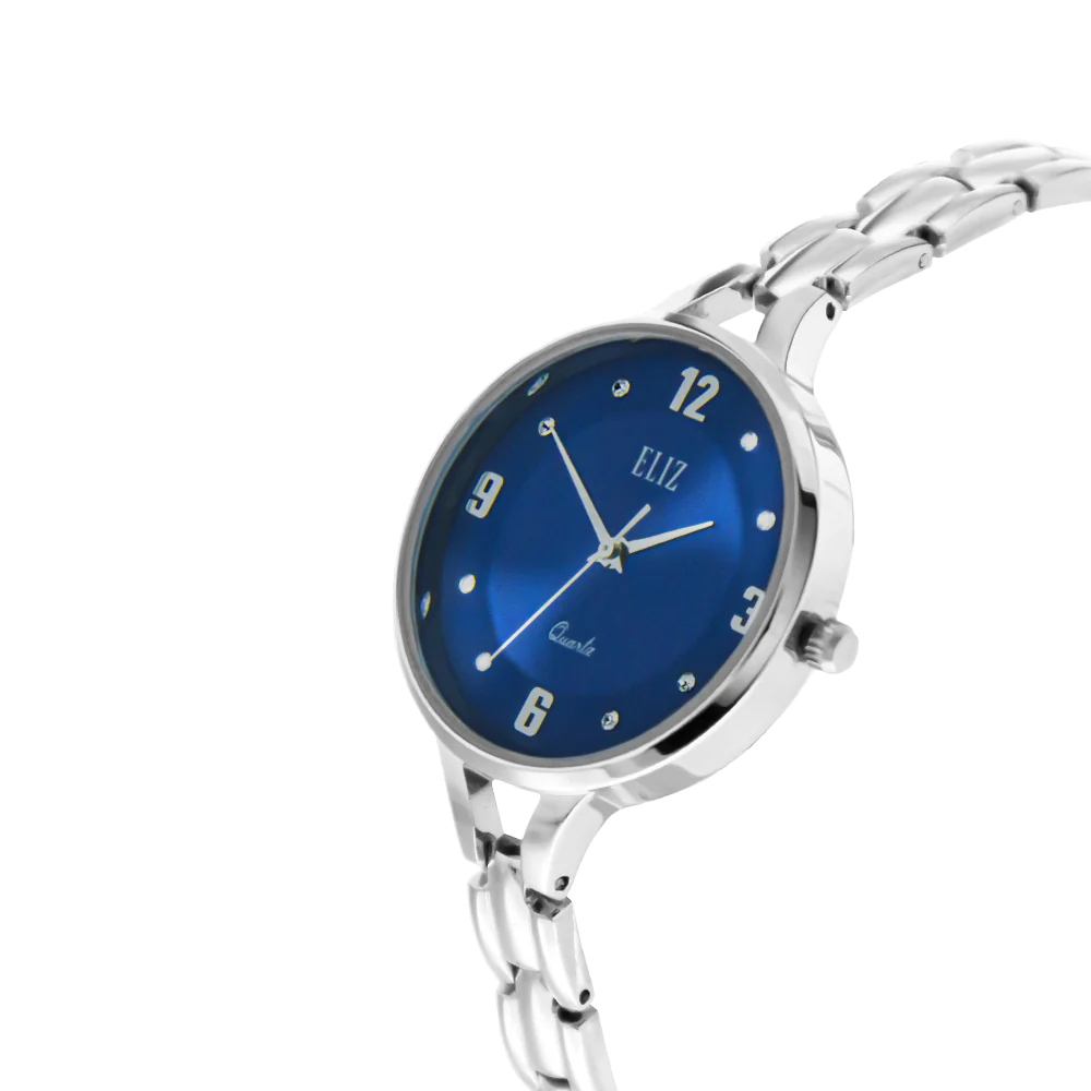 ELIZ ES8719L2SBS Metal Case and Bracelet 3-Hands Women"s Watch